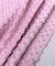Light Pink Minky Dot Fabric by the Yard, 60" Wide Ultra-Soft Plush Minky Fabric for Baby Blankets, Nursery Decor, Plush Toys & Sewing